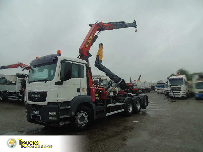 MAN TGS 35.440 + PALFINGER 24500 + 8X4 + EURO 5 + REMOTE - Lastbil med kran: billede 1 MAN TGS 35.440 + PALFINGER 24500 + 8X4 + EURO 5 + REMOTE - Lastbil med kran: billede 1