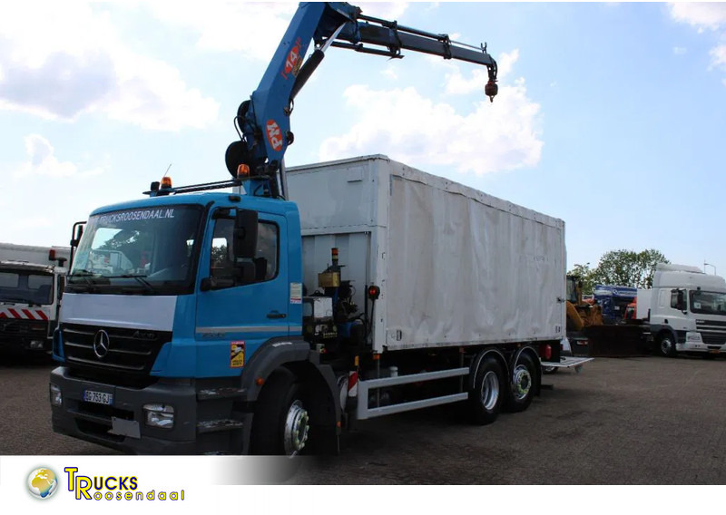 Mercedes-Benz Axor 2533 + 14t crane + 6x2 + REMOTE + MANUAL + LIFT - Lastbil med kran: billede 1 Mercedes-Benz Axor 2533 + 14t crane + 6x2 + REMOTE + MANUAL + LIFT - Lastbil med kran: billede 1