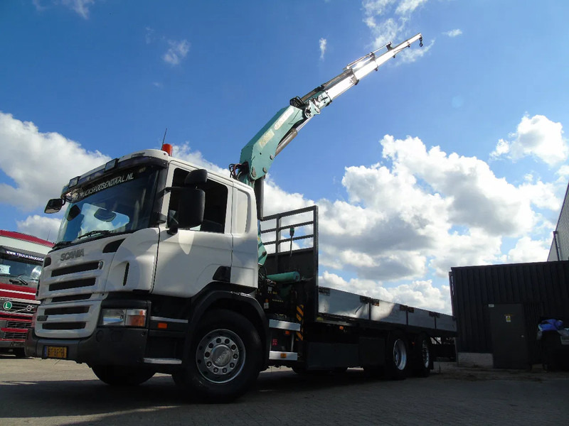 Scania P 380 + PALFINGER 18.500 5x EXTENTION + 6X2 + STEERING AXLE + REMOTE - Lastbil med kran: billede 3 Scania P 380 + PALFINGER 18.500 5x EXTENTION + 6X2 + STEERING AXLE + REMOTE - Lastbil med kran: billede 3