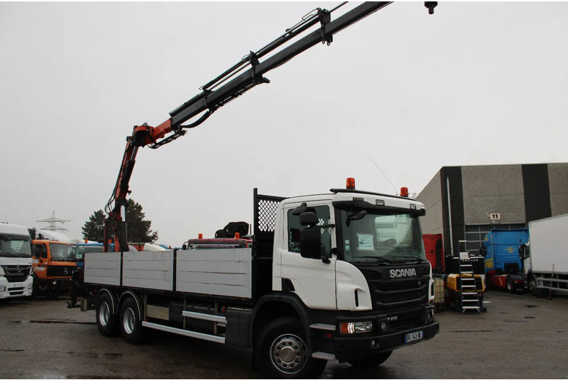 Scania P410 + atlas 190 4x hydrolic + 6x4 remote + EURO 6 + SPRING SUSPENSION - Lastbil med kran: billede 3 Scania P410 + atlas 190 4x hydrolic + 6x4 remote + EURO 6 + SPRING SUSPENSION - Lastbil med kran: billede 3