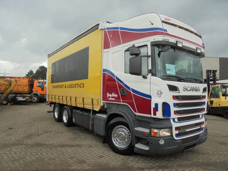 Scania R500 V8 + Euro 5 + Retarder + Lift + 6x2 - Lastbil med presenning: billede 3 Scania R500 V8 + Euro 5 + Retarder + Lift + 6x2 - Lastbil med presenning: billede 3
