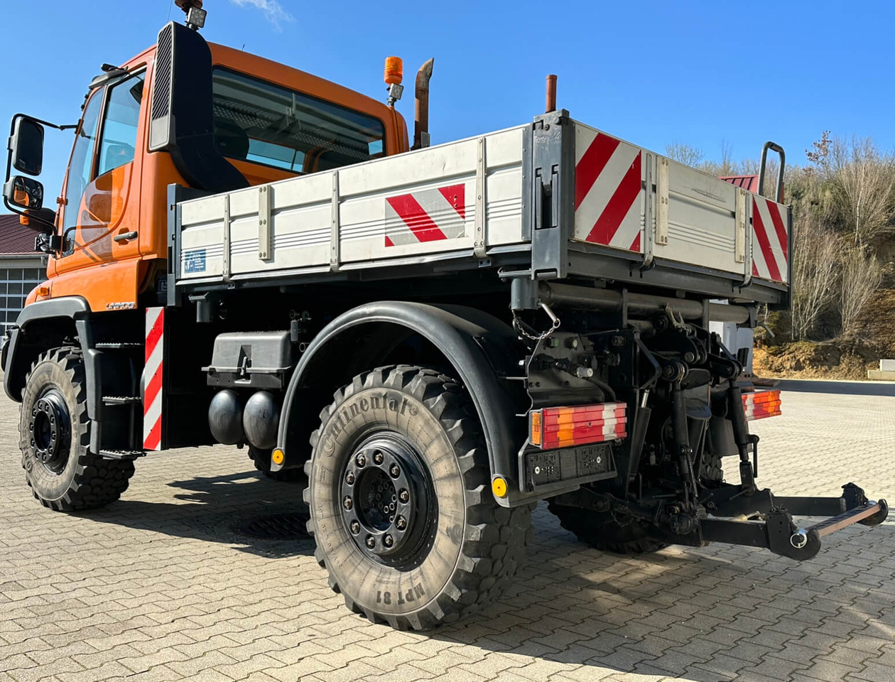 Unimog 400 - U400 405 02734 mit Heckkraftheber Mer - Tipvogn lastbil: billede 3 Unimog 400 - U400 405 02734 mit Heckkraftheber Mer - Tipvogn lastbil: billede 3