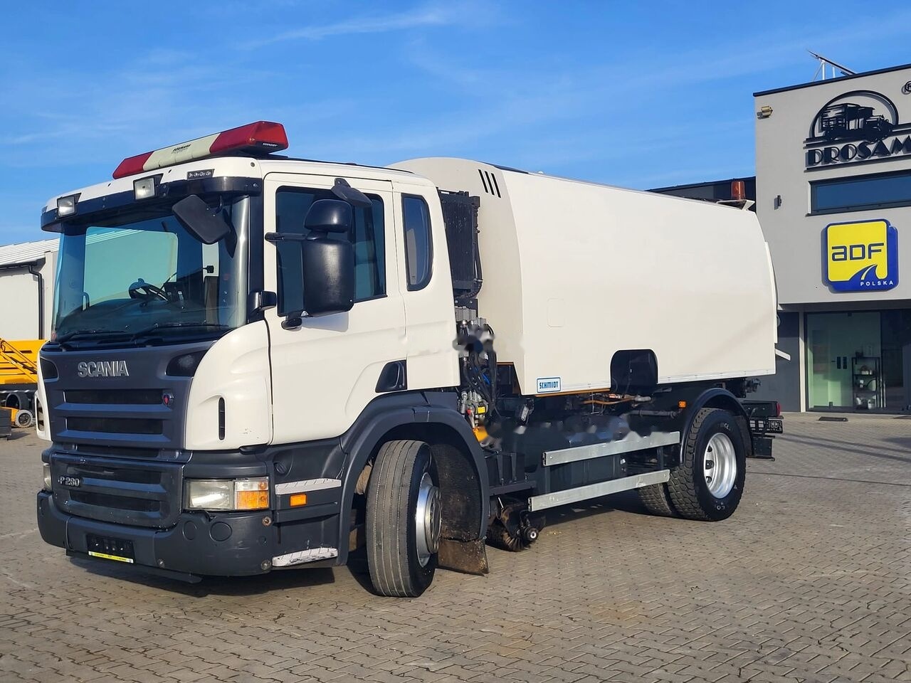 Fejebil Scania P280 Schmidt SK 700: billede 1