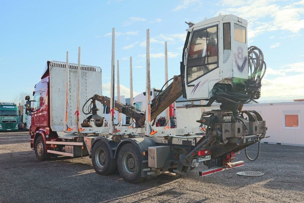 Scania R580 Serie 4087 - Tømmerbil: billede 3 Scania R580 Serie 4087 - Tømmerbil: billede 3