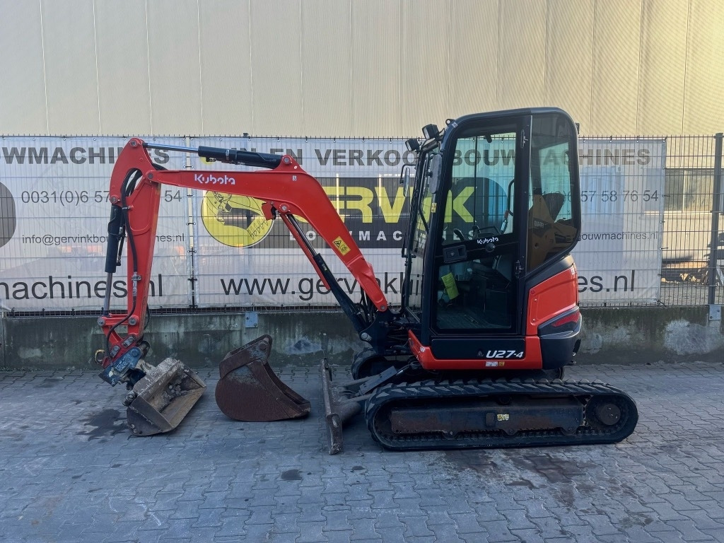 Kubota U 27-4 - Minigravemaskine: billede 3 Kubota U 27-4 - Minigravemaskine: billede 3