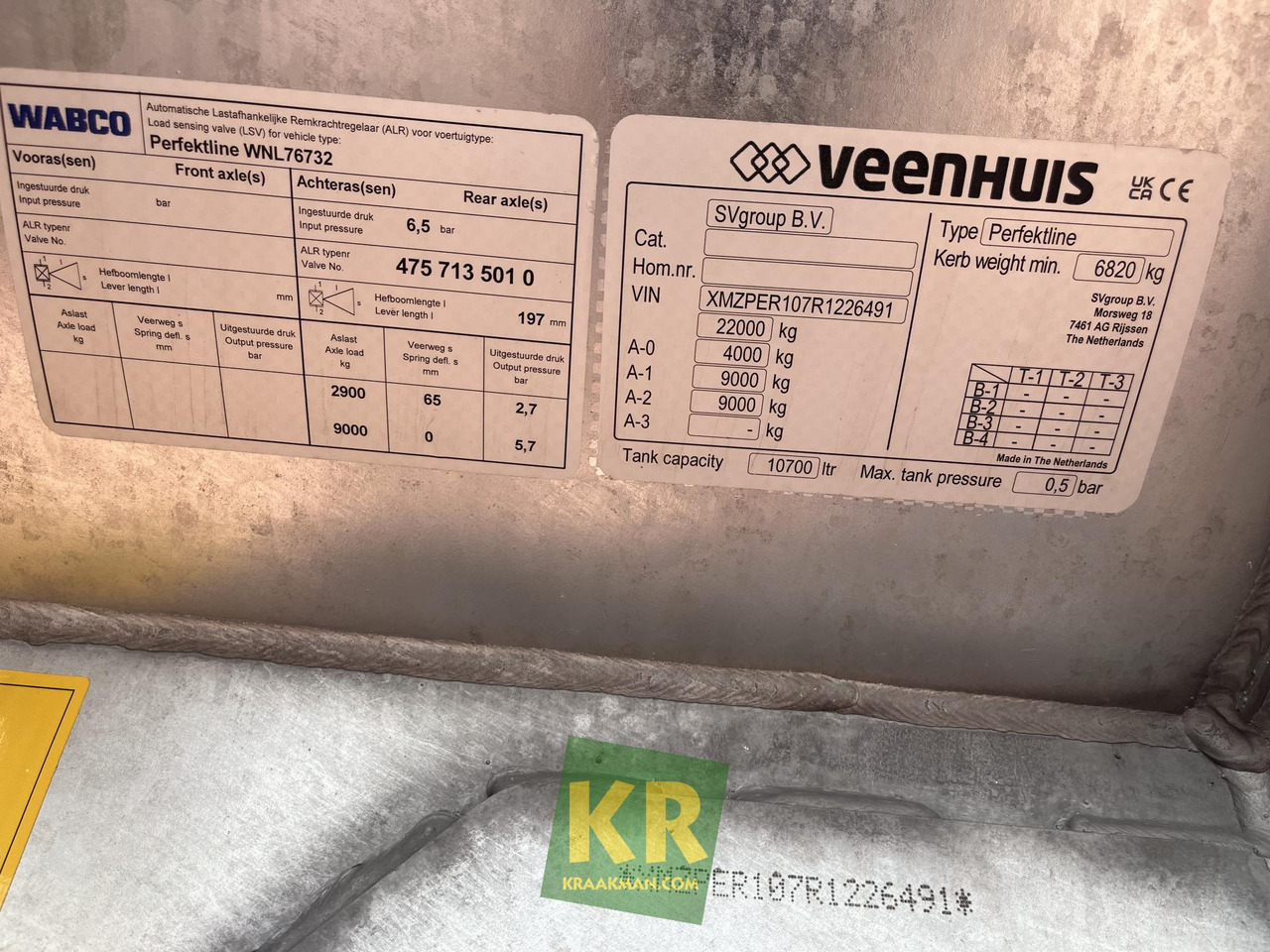 Veenhuis Perfektline - Gyllevogn: billede 4 Veenhuis Perfektline - Gyllevogn: billede 4
