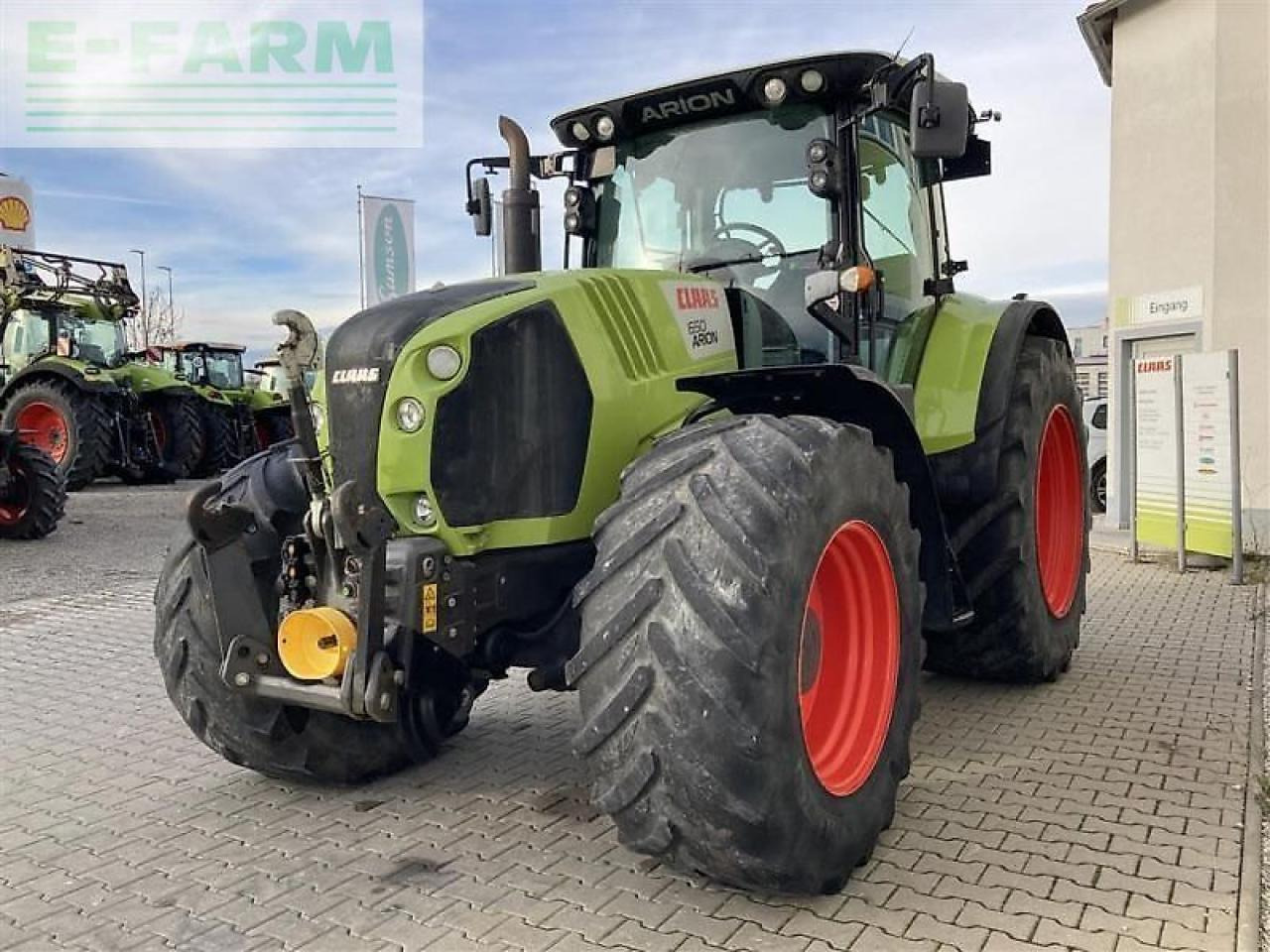 CLAAS arion 650 cmatic cebis CMATIC CEBIS - Traktor: billede 2 CLAAS arion 650 cmatic cebis CMATIC CEBIS - Traktor: billede 2