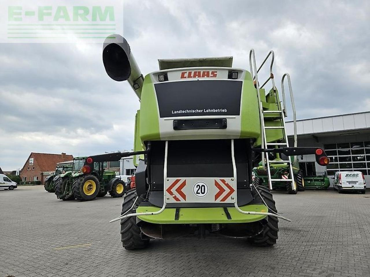 CLAAS lexion 580 tt plus - Mejetærsker: billede 5 CLAAS lexion 580 tt plus - Mejetærsker: billede 5