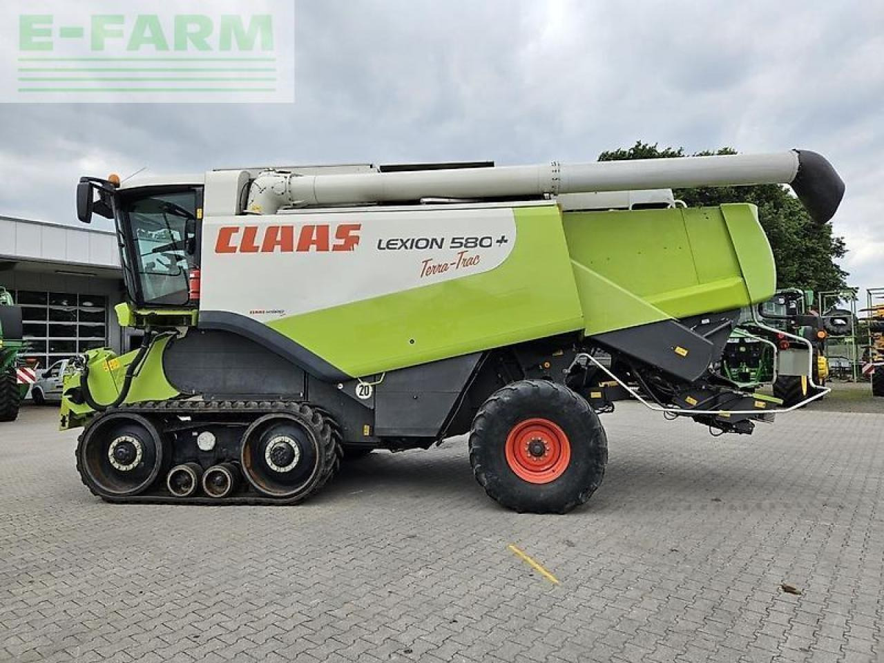 CLAAS lexion 580 tt plus - Mejetærsker: billede 2 CLAAS lexion 580 tt plus - Mejetærsker: billede 2