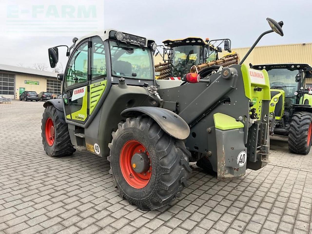 CLAAS scorpion 9055 - Teleskop truck: billede 4 CLAAS scorpion 9055 - Teleskop truck: billede 4