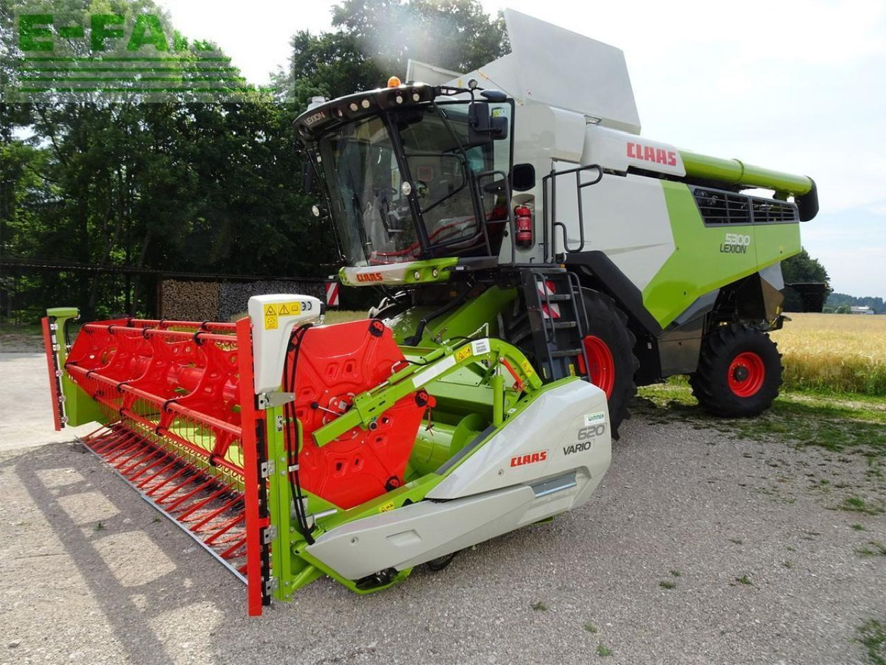 CLAAS v 620 mit wagen - Skærebord til korn: billede 1 CLAAS v 620 mit wagen - Skærebord til korn: billede 1