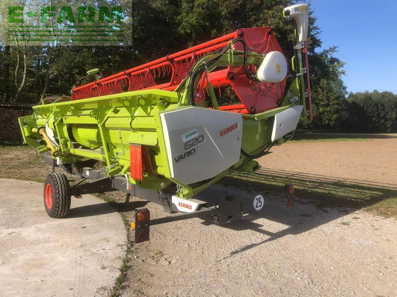 CLAAS v 620 mit wagen - Skærebord til korn: billede 4 CLAAS v 620 mit wagen - Skærebord til korn: billede 4