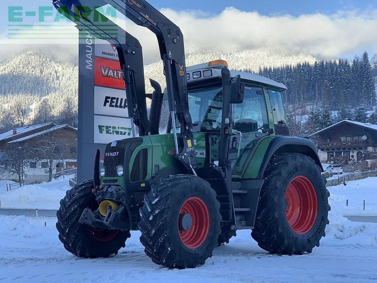Fendt 412 vario - Traktor: billede 1 Fendt 412 vario - Traktor: billede 1