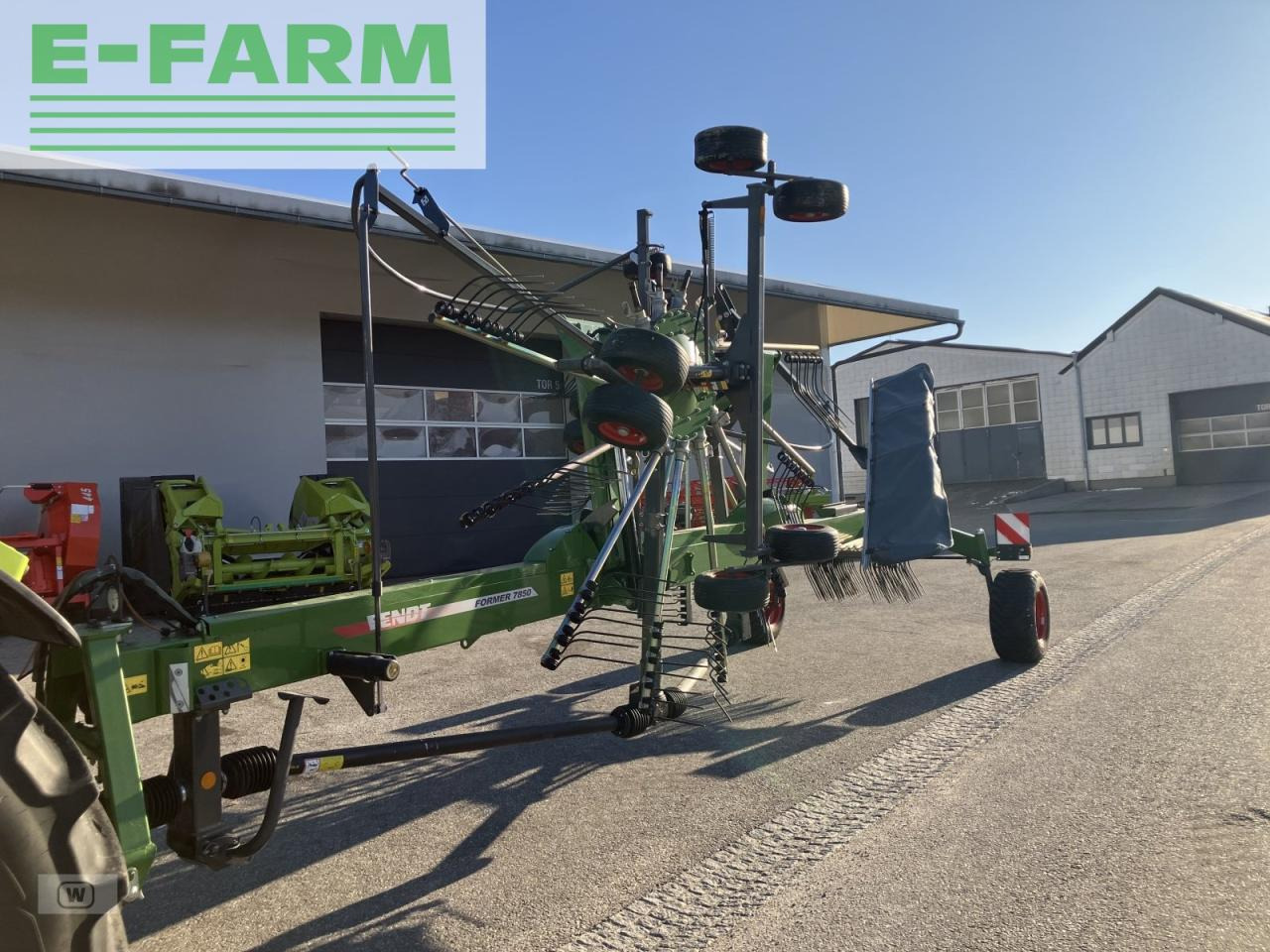 Fendt former 7850 - Høvender: billede 1 Fendt former 7850 - Høvender: billede 1