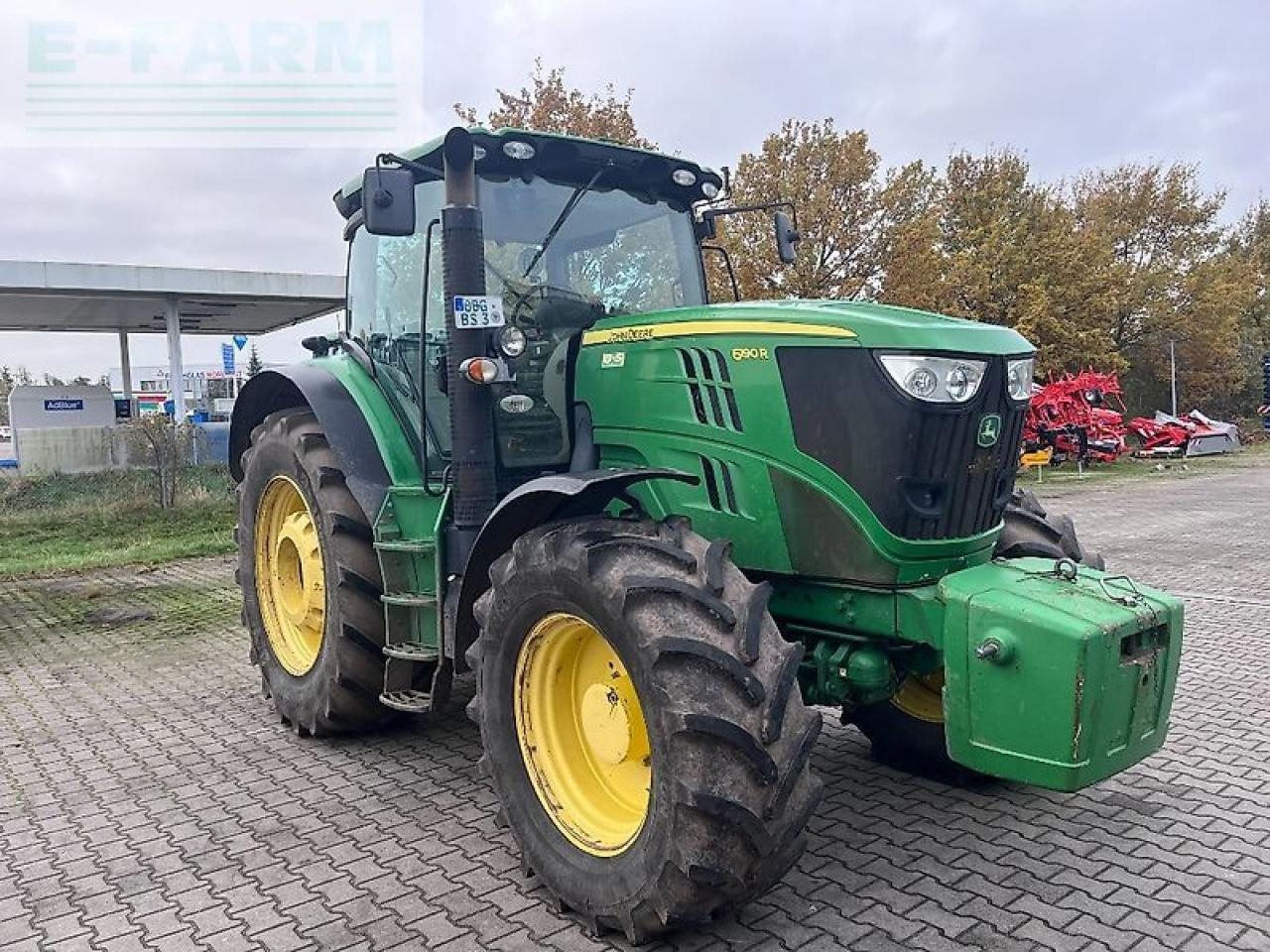John Deere 6190r allradtraktor - Traktor: billede 2 John Deere 6190r allradtraktor - Traktor: billede 2