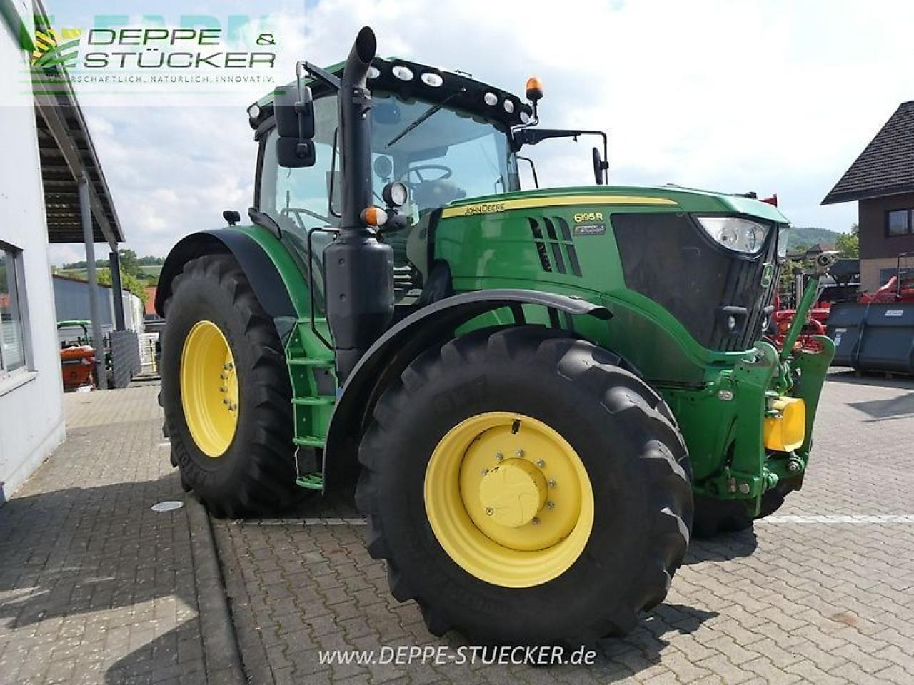 John Deere 6195r - Traktor: billede 3 John Deere 6195r - Traktor: billede 3