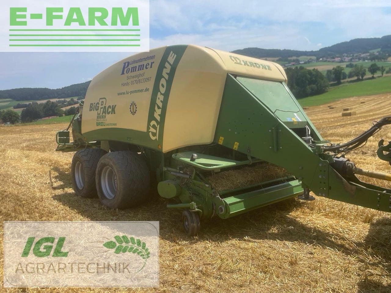 Krone big pack 1270 xc multi bale - Firkant ballepresse: billede 4 Krone big pack 1270 xc multi bale - Firkant ballepresse: billede 4