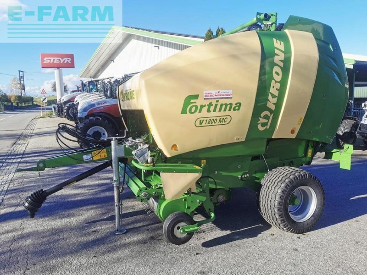 Krone fortima v 1800 mc rundballenpresse - Firkant ballepresse: billede 1 Krone fortima v 1800 mc rundballenpresse - Firkant ballepresse: billede 1