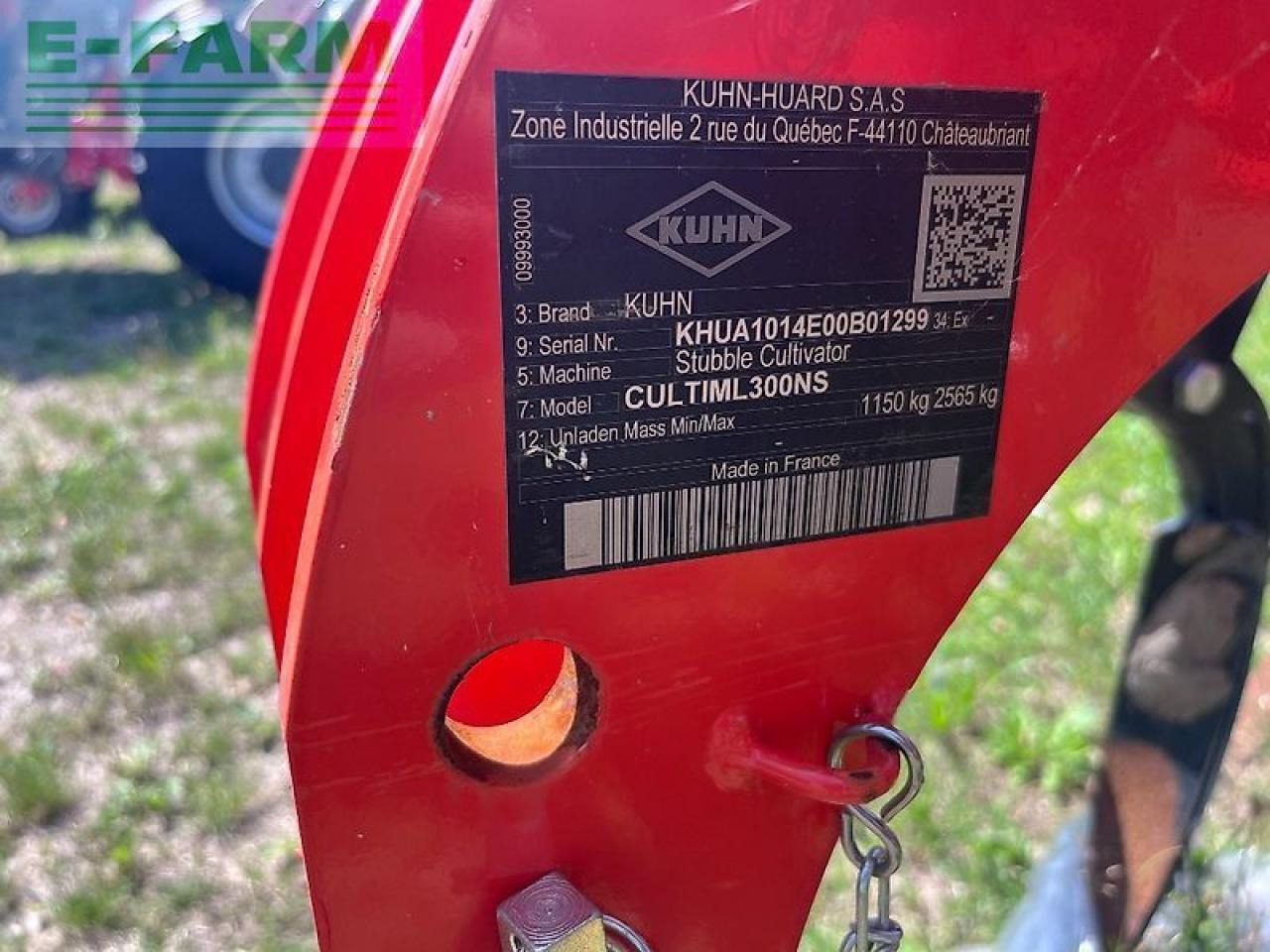 Kuhn cultimer l300 ns - Kultivator: billede 2 Kuhn cultimer l300 ns - Kultivator: billede 2