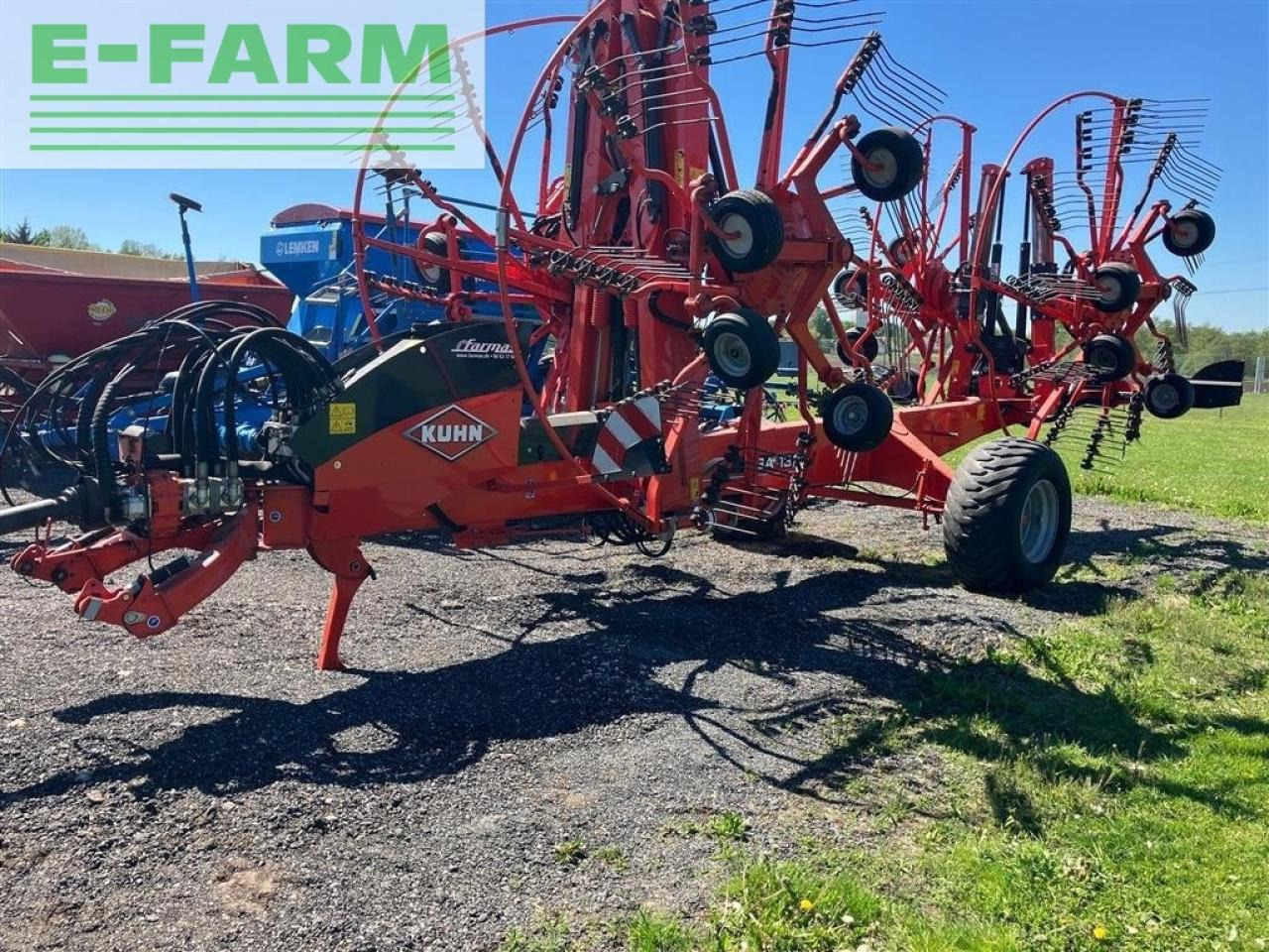 Kuhn ga13131 4-rotors rive - Høvender: billede 3 Kuhn ga13131 4-rotors rive - Høvender: billede 3