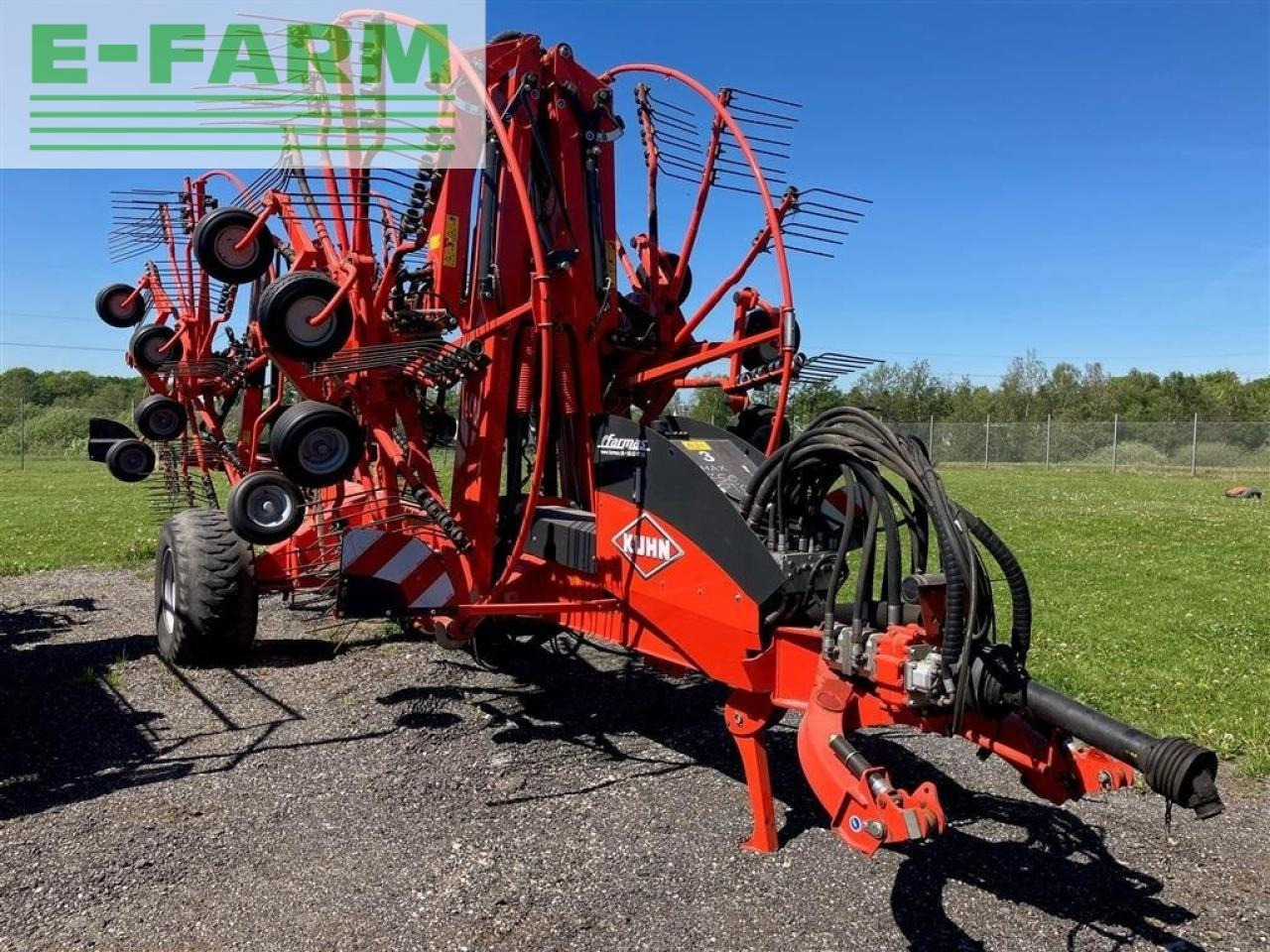 Kuhn ga13131 4-rotors rive - Høvender: billede 1 Kuhn ga13131 4-rotors rive - Høvender: billede 1