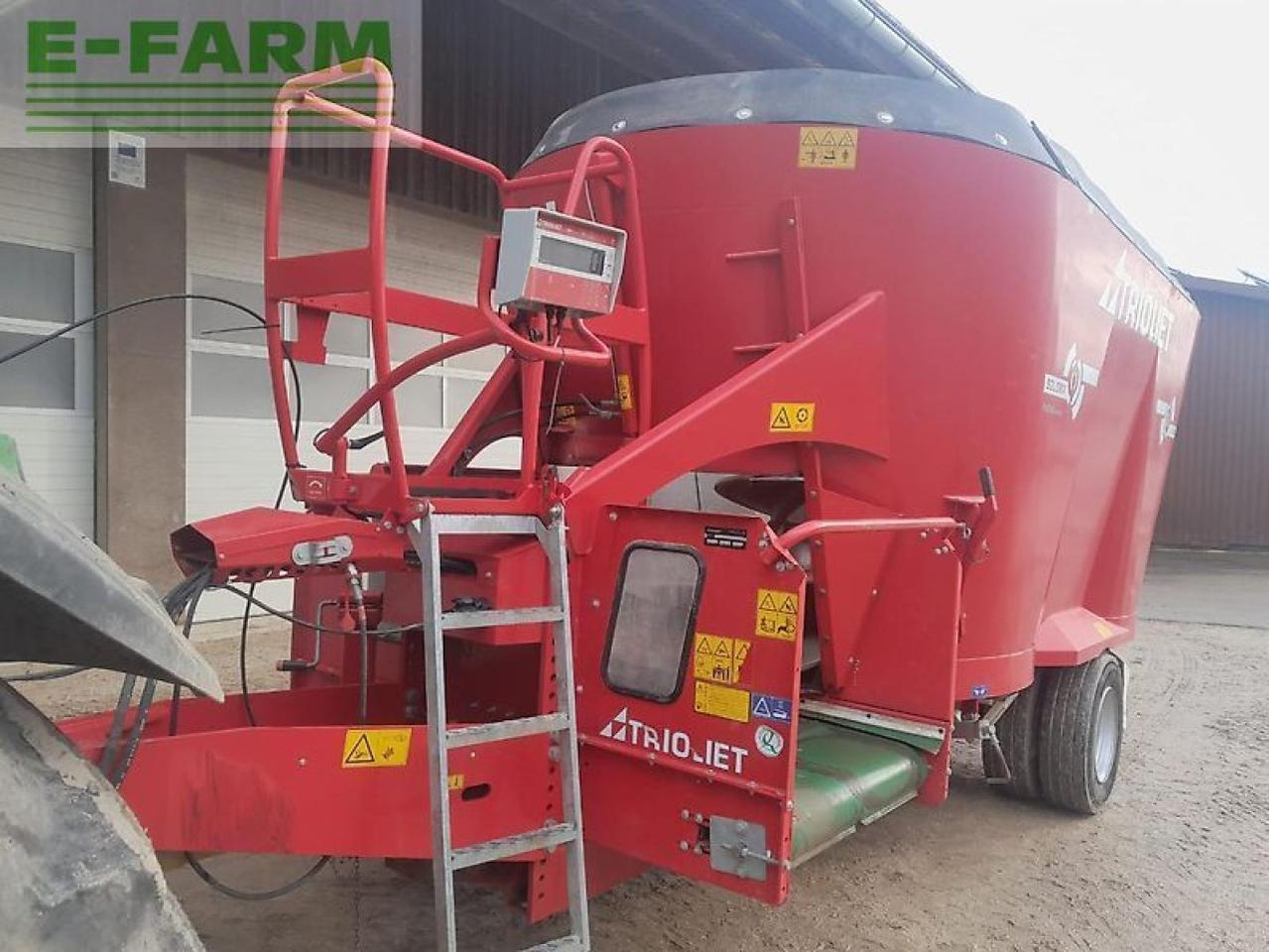 Trioliet solomix 2-1500 mit aufsatz auf 17 m³/mischwagen - Udstyr til kvæg: billede 3 Trioliet solomix 2-1500 mit aufsatz auf 17 m³/mischwagen - Udstyr til kvæg: billede 3