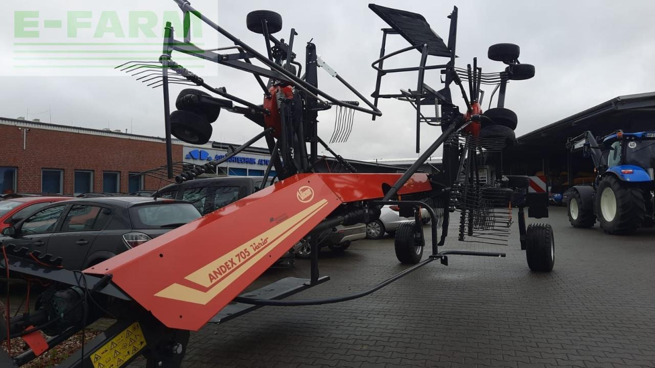 Vicon andex 705 t vario - Høvender: billede 3 Vicon andex 705 t vario - Høvender: billede 3