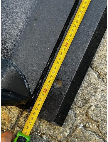 Big Volumenschaufel 250 cm mit Liebherr 509 Aufnahme - Skovl: billede 4 Big Volumenschaufel 250 cm mit Liebherr 509 Aufnahme - Skovl: billede 4