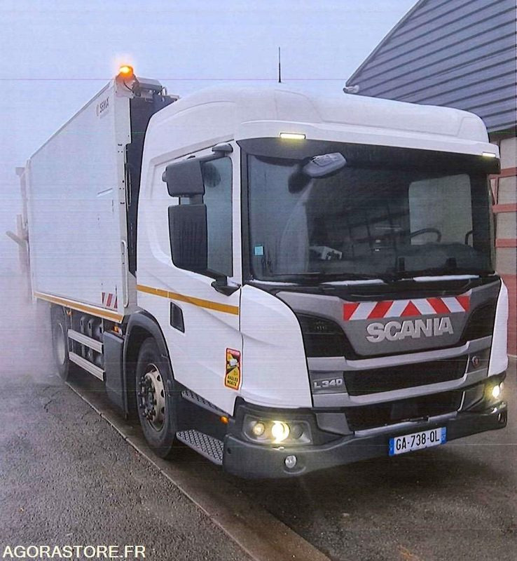 BOM SCANIA L340 71926 kms 2021 GNV - Affaldsmaskine: billede 2 BOM SCANIA L340 71926 kms 2021 GNV - Affaldsmaskine: billede 2