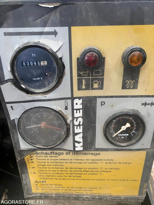 Luftkompressor Compresseur KAESER M25 2008 TBE: billede 9