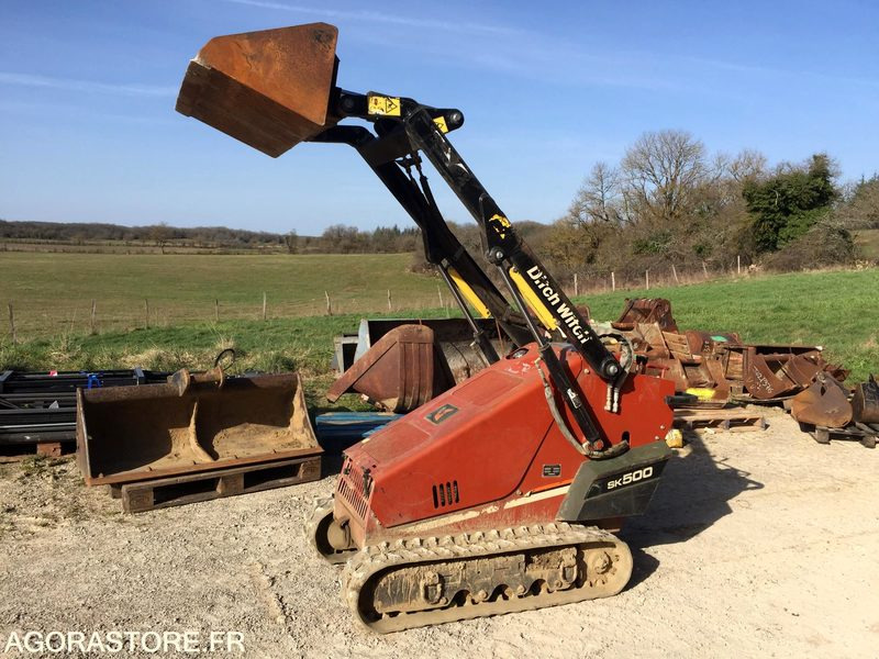 PORTE OUTILS à chenilles DITCH WITCH SK500 - Læssemaskine: billede 1 PORTE OUTILS à chenilles DITCH WITCH SK500 - Læssemaskine: billede 1