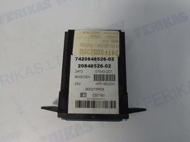 Renault electrical control unit 7420739680,20739680,7420848526,20848526, - Kontrol blok for Lastbil: billede 5 Renault electrical control unit 7420739680,20739680,7420848526,20848526, - Kontrol blok for Lastbil: billede 5
