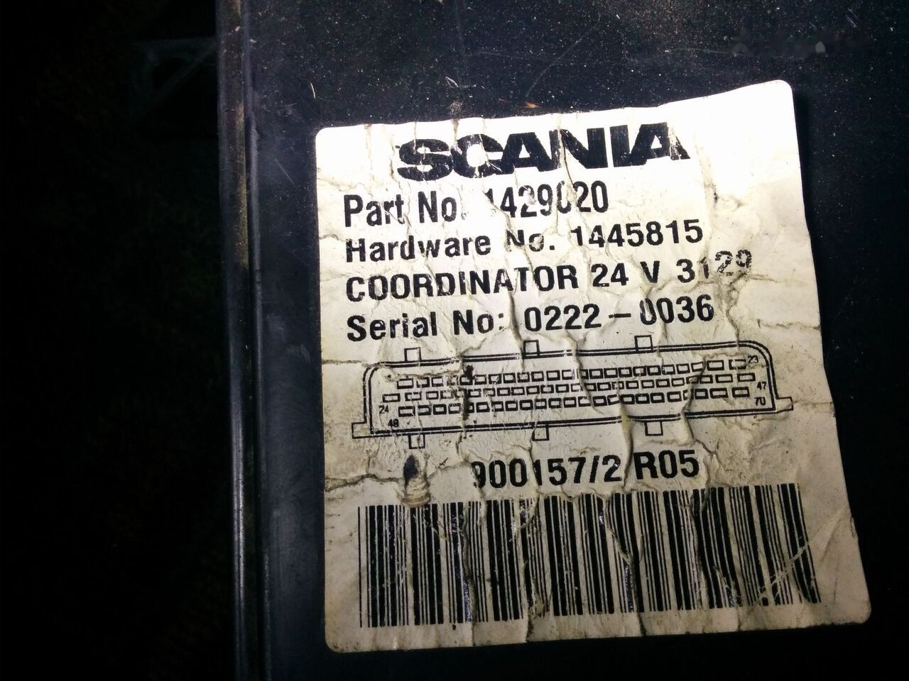 Scania dvigatelem 0281001322 - 1413154 Scania 094 Omni Link - Kontrol blok for Bus: billede 3 Scania dvigatelem 0281001322 - 1413154 Scania 094 Omni Link - Kontrol blok for Bus: billede 3