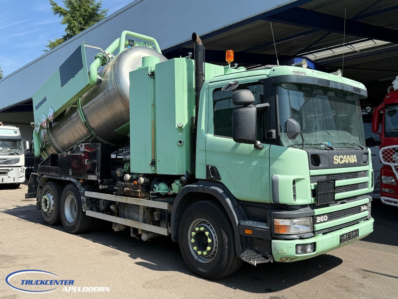 Scania 94G - 260 RVS opbouw, ADR - Slamsugemaskine: billede 1 Scania 94G - 260 RVS opbouw, ADR - Slamsugemaskine: billede 1