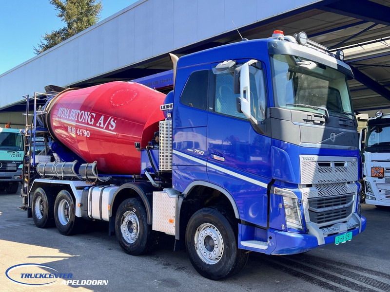 Volvo FH 750 Liebherr 9m3, Conveyer 12+4+1 (Quick coupler!) - Betonbil: billede 1 Volvo FH 750 Liebherr 9m3, Conveyer 12+4+1 (Quick coupler!) - Betonbil: billede 1