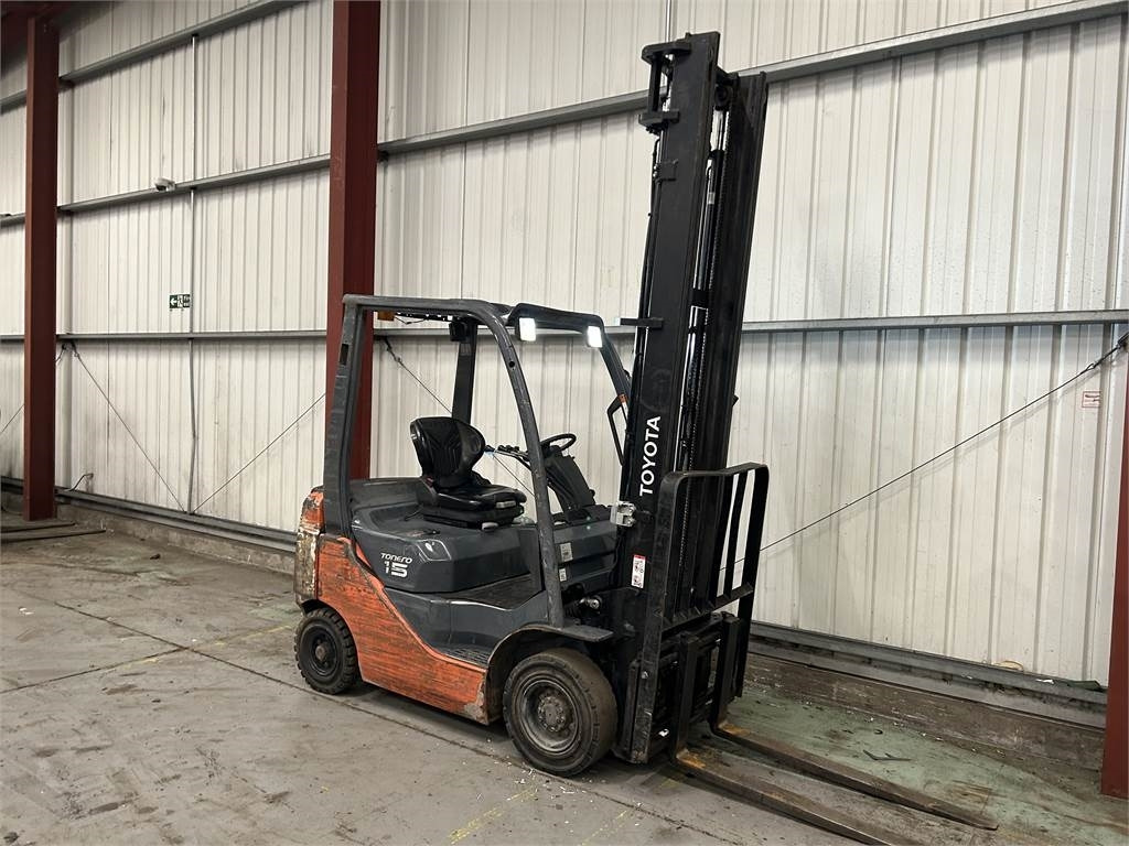 Toyota 02-8FDF15 - Diesel gaffeltruck: billede 4 Toyota 02-8FDF15 - Diesel gaffeltruck: billede 4