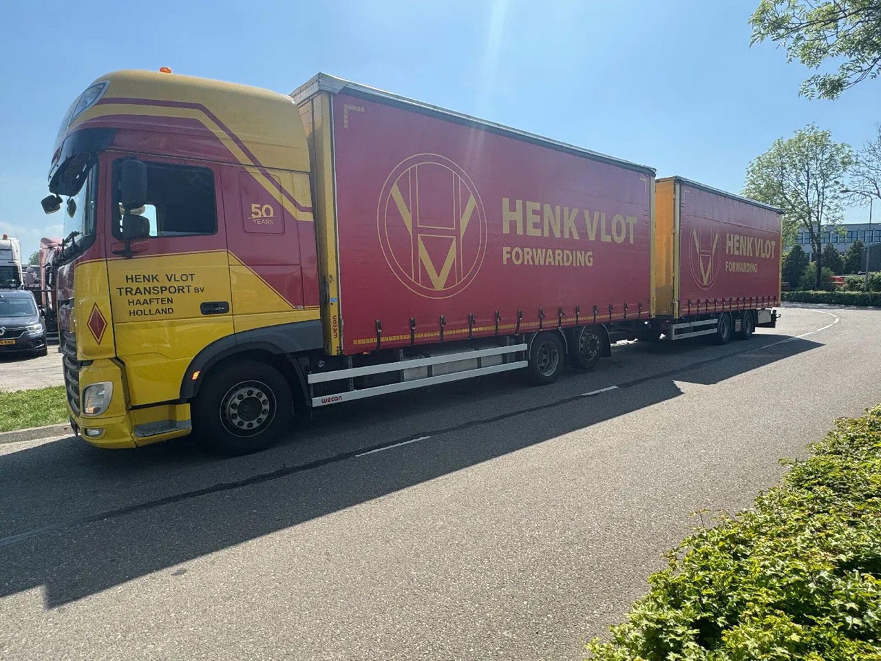 DAF XF 480 6X2 JUMBO + WECON HANGER SLIDING ROOF + T - Lastbil med presenning: billede 4 DAF XF 480 6X2 JUMBO + WECON HANGER SLIDING ROOF + T - Lastbil med presenning: billede 4