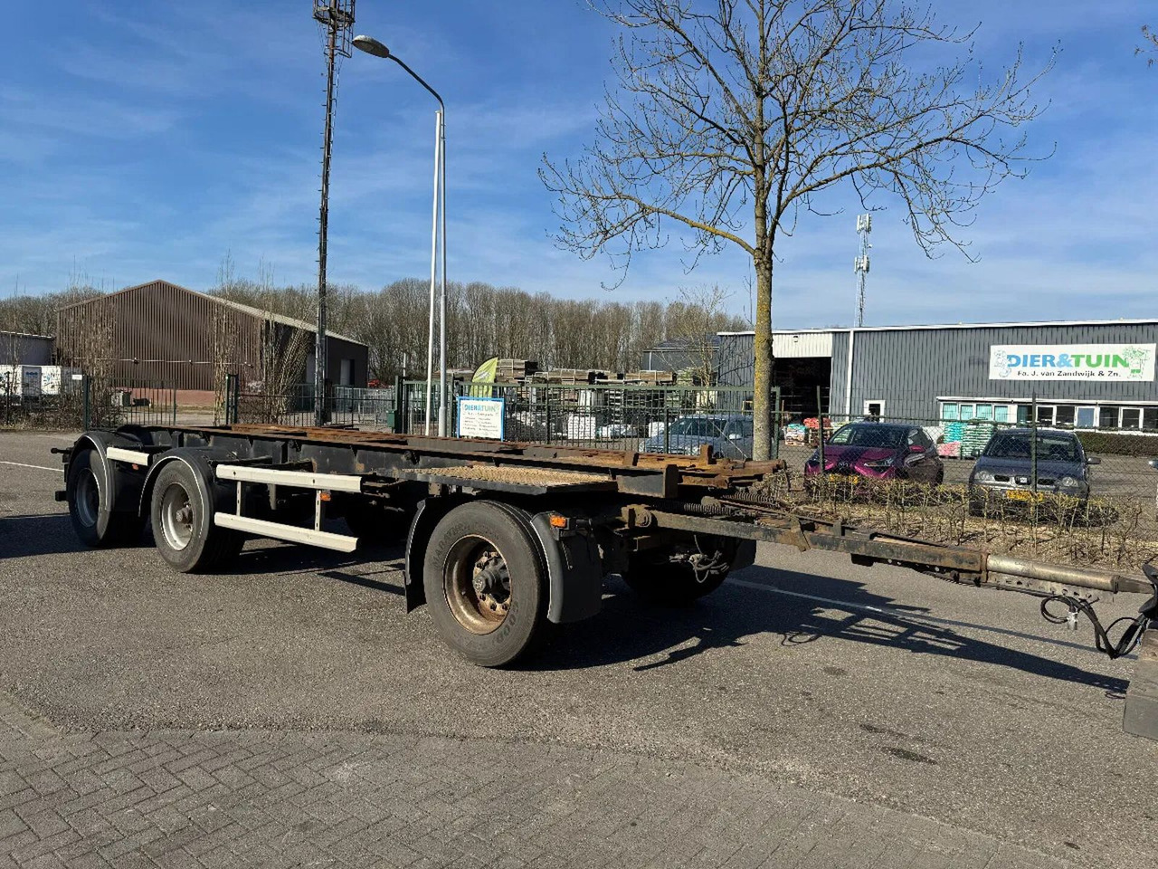 Floor FLA-10-20 - 3 AXLE BPW - Kroghejsvogn/ Skip loader anhænger: billede 1 Floor FLA-10-20 - 3 AXLE BPW - Kroghejsvogn/ Skip loader anhænger: billede 1