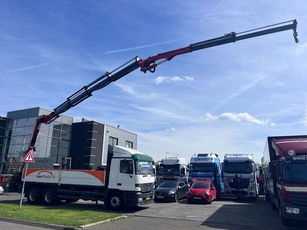 Mercedes-Benz Actros 2635 6X4 + PALFINGER PK21000 + JIB + REMO - Lastbil med kran, Lastbil med lad: billede 1 Mercedes-Benz Actros 2635 6X4 + PALFINGER PK21000 + JIB + REMO - Lastbil med kran, Lastbil med lad: billede 1