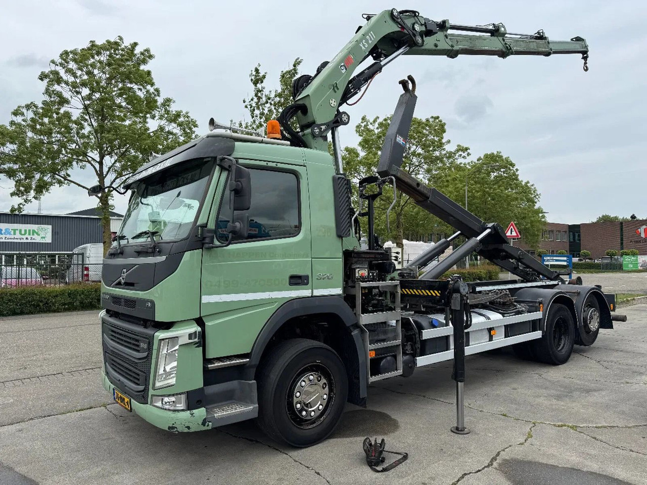 Volvo FM 370 6X2 VDL 21T HOOK + HIAB 211 + REMOTE CONT - Lastbil kroghejs, Lastbil med kran: billede 1 Volvo FM 370 6X2 VDL 21T HOOK + HIAB 211 + REMOTE CONT - Lastbil kroghejs, Lastbil med kran: billede 1