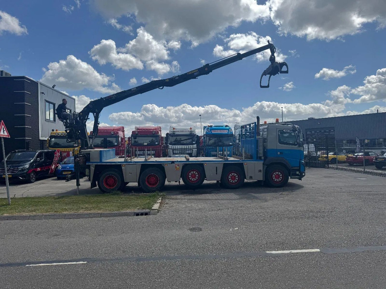Volvo FMX 460 10X4 HIAB J2640ZT + HULTDINS GRIJPER HUB - Lastbil med kran: billede 4 Volvo FMX 460 10X4 HIAB J2640ZT + HULTDINS GRIJPER HUB - Lastbil med kran: billede 4