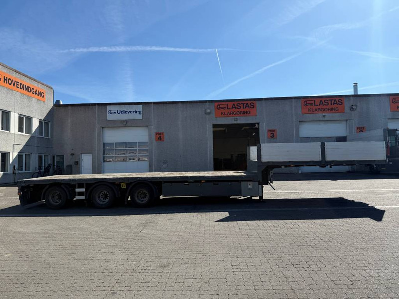 Brdr platz 3-axle Stepdeck/Tiefbettauflieger/Nedby - Nedbygget platform sættevogn: billede 2 Brdr platz 3-axle Stepdeck/Tiefbettauflieger/Nedby - Nedbygget platform sættevogn: billede 2