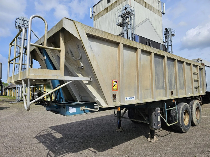 Kaiser STEEL CHASSIS - ALU BUCKET - STEELSPRING - DRUM BRAKES - Tipvogn sættevogn: billede 1 Kaiser STEEL CHASSIS - ALU BUCKET - STEELSPRING - DRUM BRAKES - Tipvogn sættevogn: billede 1