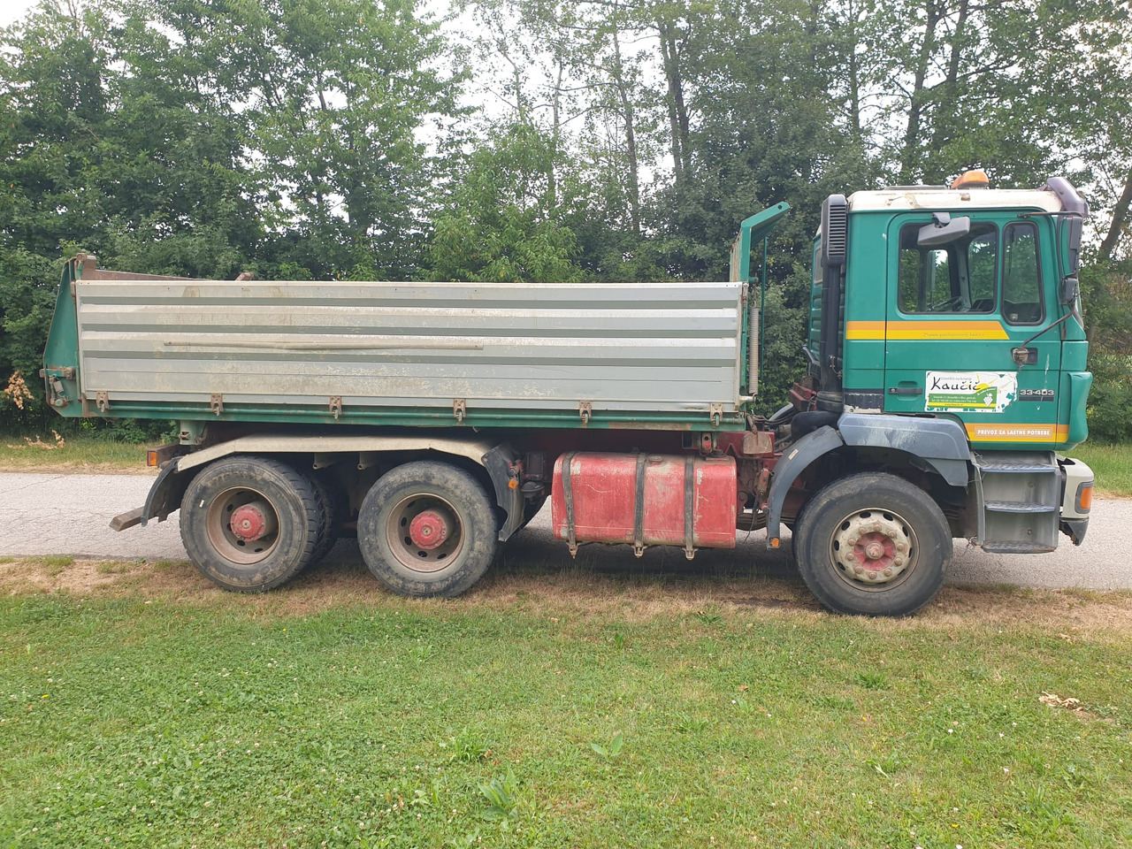 MAN 33.403 DFK - Tipvogn lastbil: billede 2 MAN 33.403 DFK - Tipvogn lastbil: billede 2