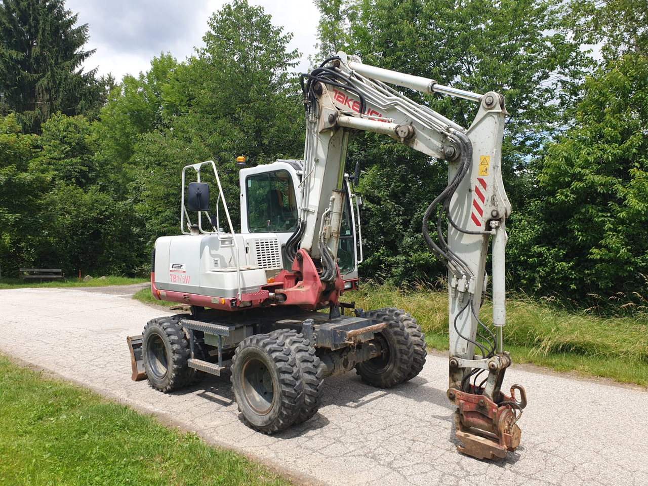 TAKEUCHI TB 175W - Hjulgravemaskine: billede 4 TAKEUCHI TB 175W - Hjulgravemaskine: billede 4