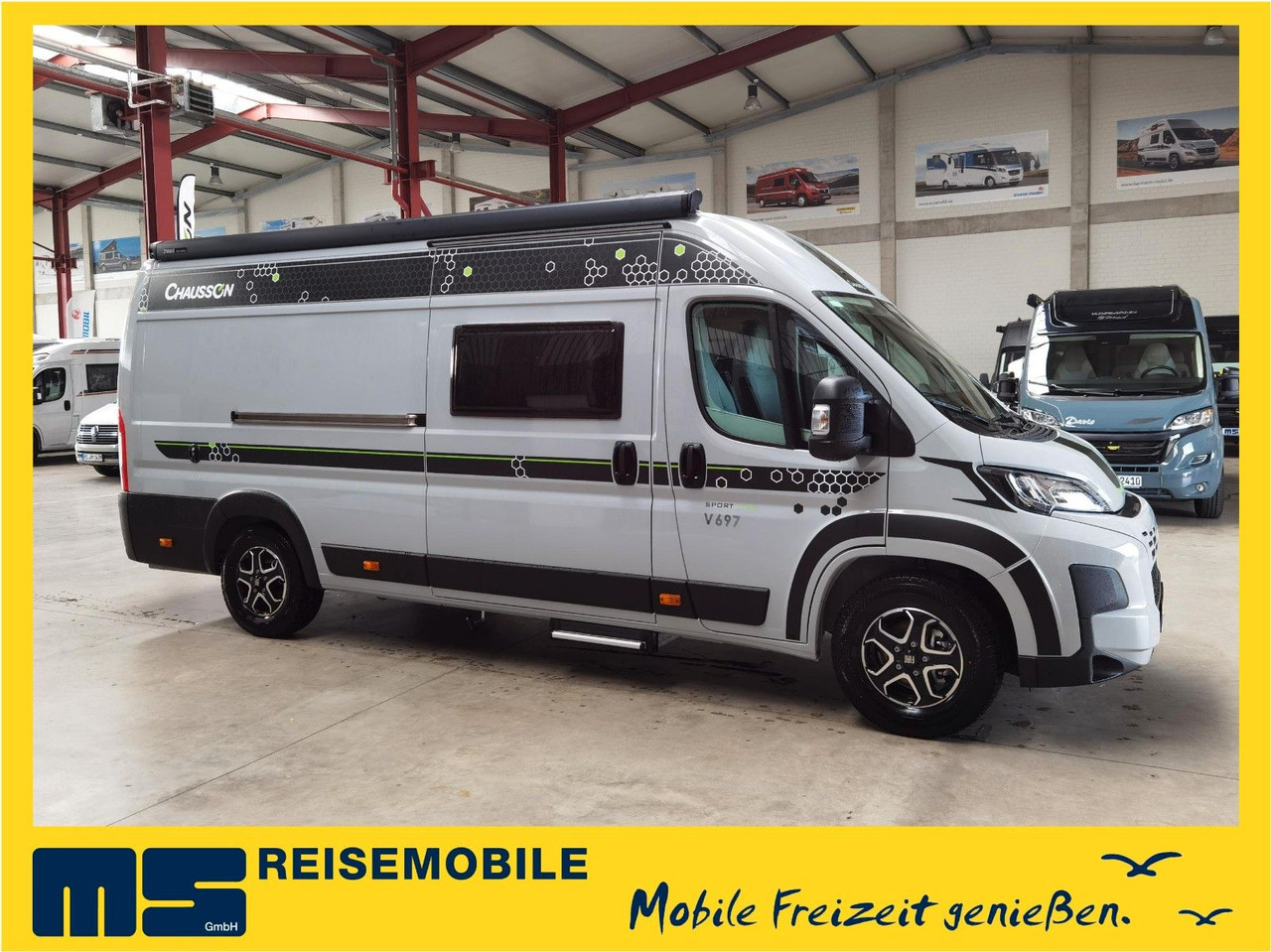 Chausson V697 SPORT LINE /-2025- / 140PS-8G /ARCTIC-PAKET - Camper van: billede 1 Chausson V697 SPORT LINE /-2025- / 140PS-8G /ARCTIC-PAKET - Camper van: billede 1