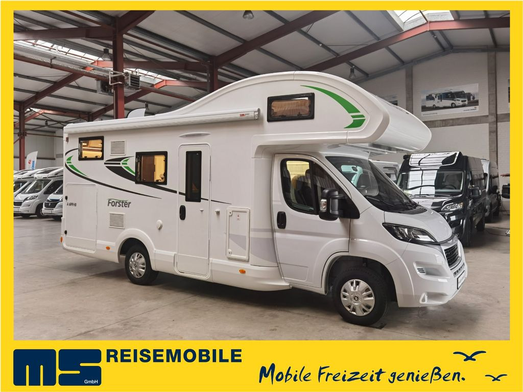 Forster A 699 HB /140PS / ZUBEHÖR - PAKET/ 6x SITZPLÄTZE - Autocamper med alkove: billede 1 Forster A 699 HB /140PS / ZUBEHÖR - PAKET/ 6x SITZPLÄTZE - Autocamper med alkove: billede 1