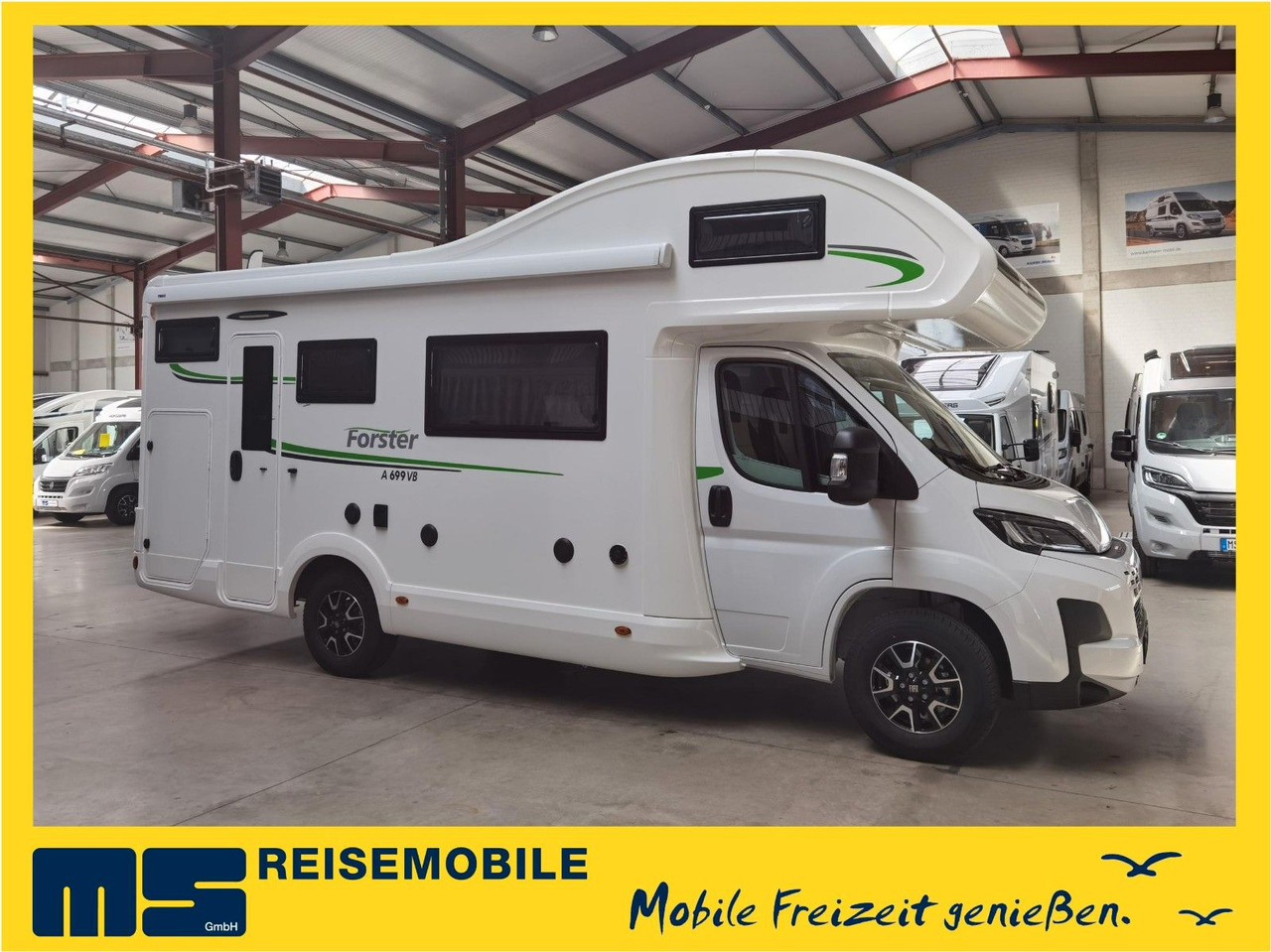 Forster A 699 VB / - MODELL 2025- / 140PS / ETAGENBETTEN - Autocamper med alkove: billede 1 Forster A 699 VB / - MODELL 2025- / 140PS / ETAGENBETTEN - Autocamper med alkove: billede 1