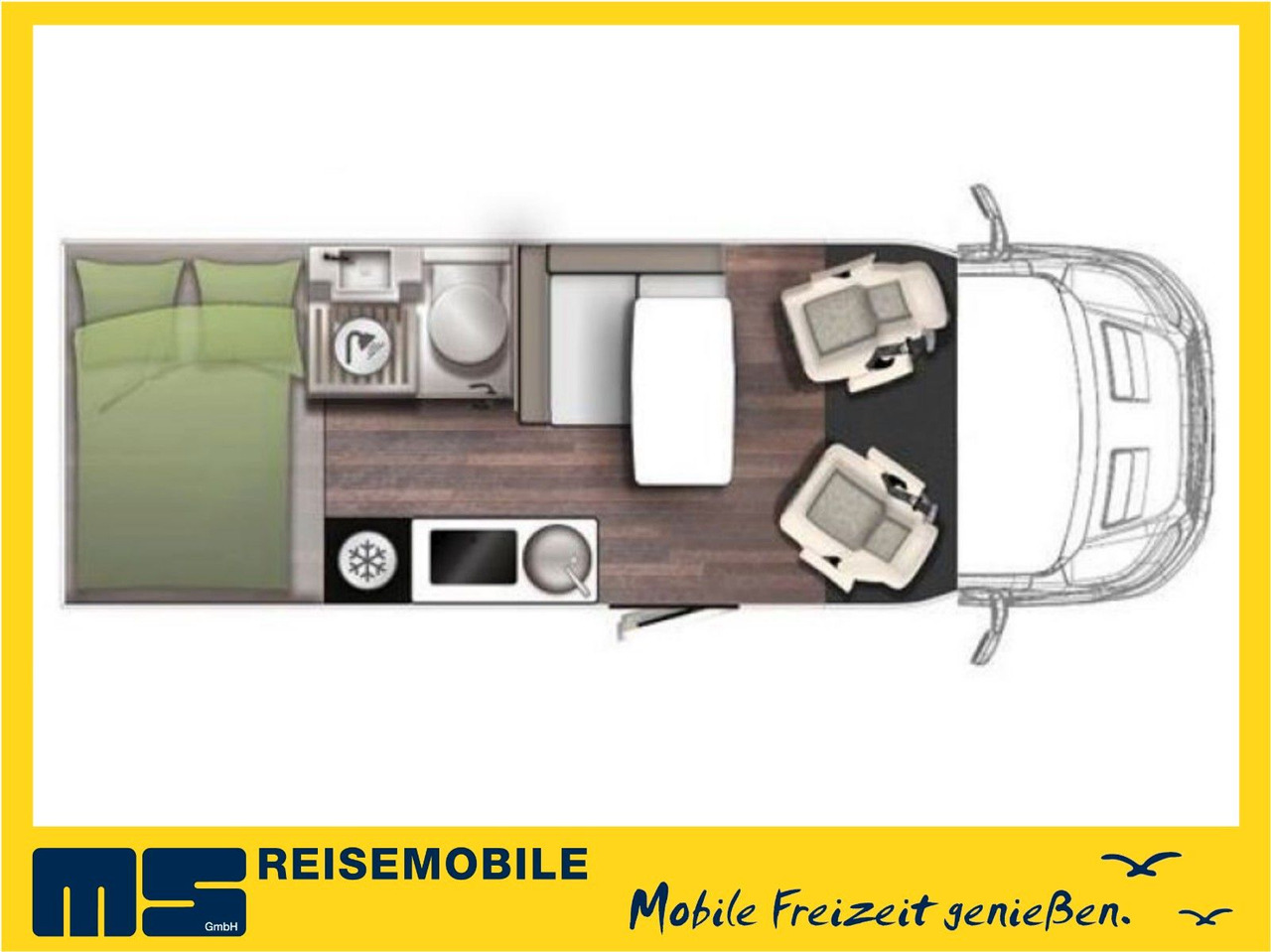 Forster T 599 HBN COUPÈ /-MODELL 2025- / 165PS-AUTOMATIK - Delintegreret autocamper: billede 2 Forster T 599 HBN COUPÈ /-MODELL 2025- / 165PS-AUTOMATIK - Delintegreret autocamper: billede 2