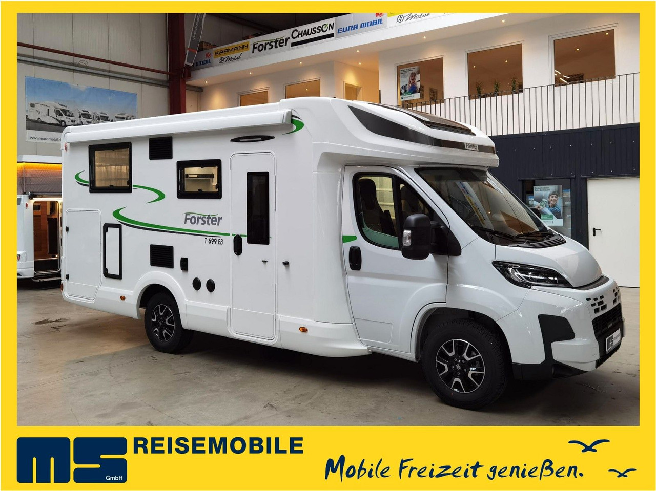 Forster T 699 EB / 2025 / 140PS/ EINZELBETTEN & HUBBETT - Delintegreret autocamper: billede 1 Forster T 699 EB / 2025 / 140PS/ EINZELBETTEN & HUBBETT - Delintegreret autocamper: billede 1